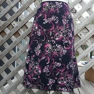 Floral Pattern Skirt